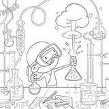 Hello Ninja Coloring Book