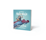 Hello Ninja Coloring Book