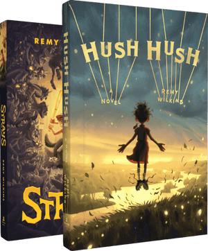 Hush Hush Hardback + Strays Paperback